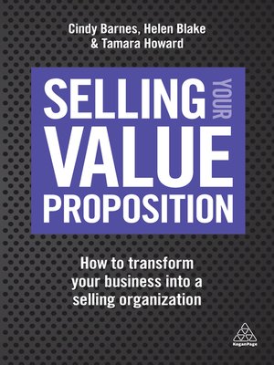 cover image of Selling Your Value Proposition